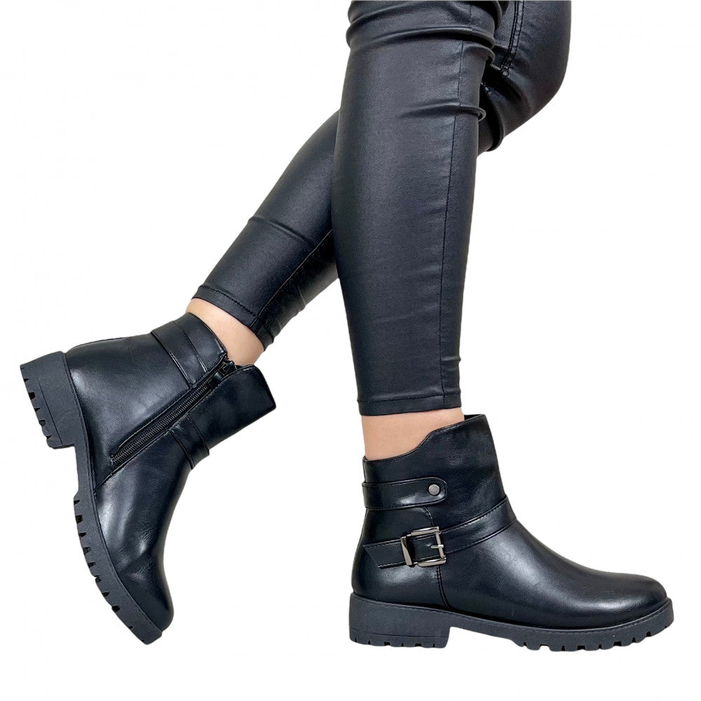 Ghete Imblanite Camisa 3 Negru