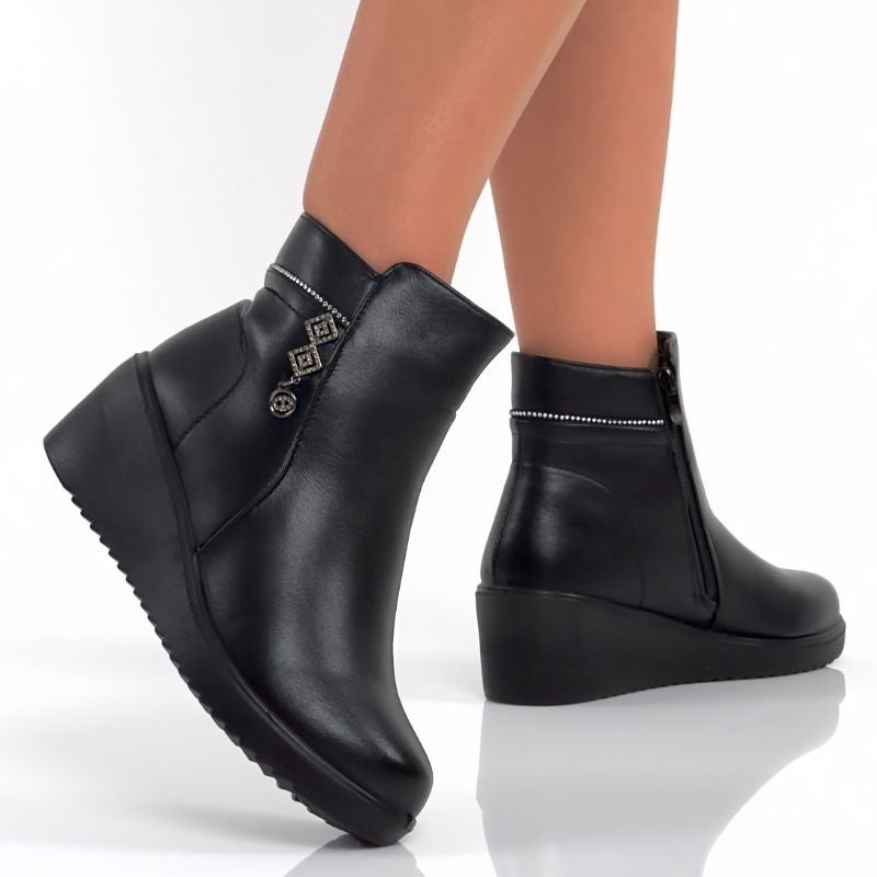 Ghete Imblanite Flavia 1 Negru