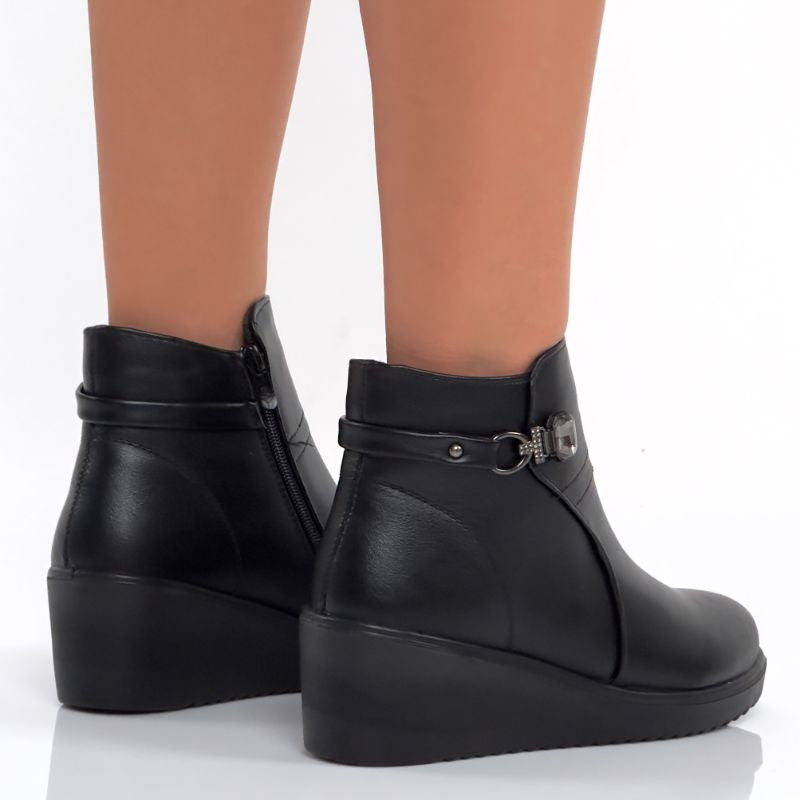 Ghete Imblanite Flavia 2 Negru