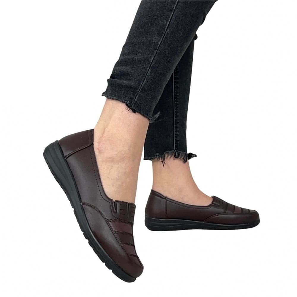 Pantofi Casual Domy 1 Visiniu - BristoGool