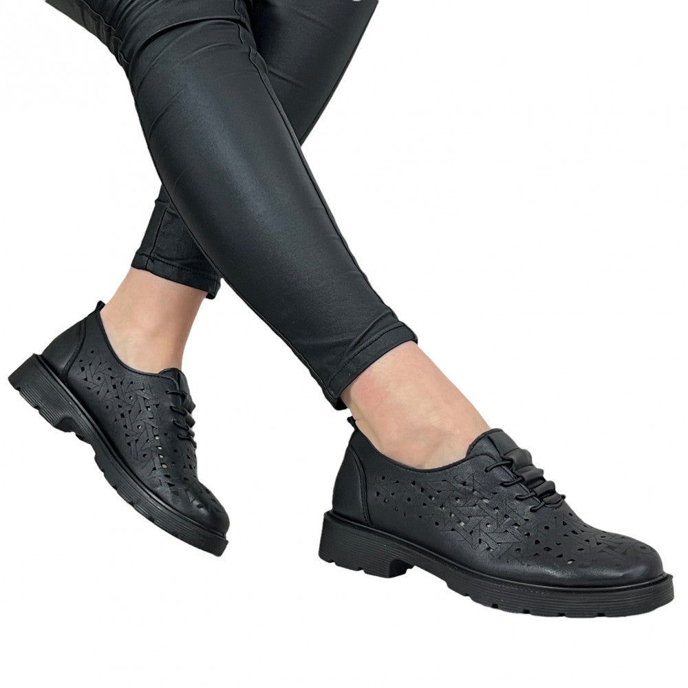 Pantofi Casual Emiliana Negru