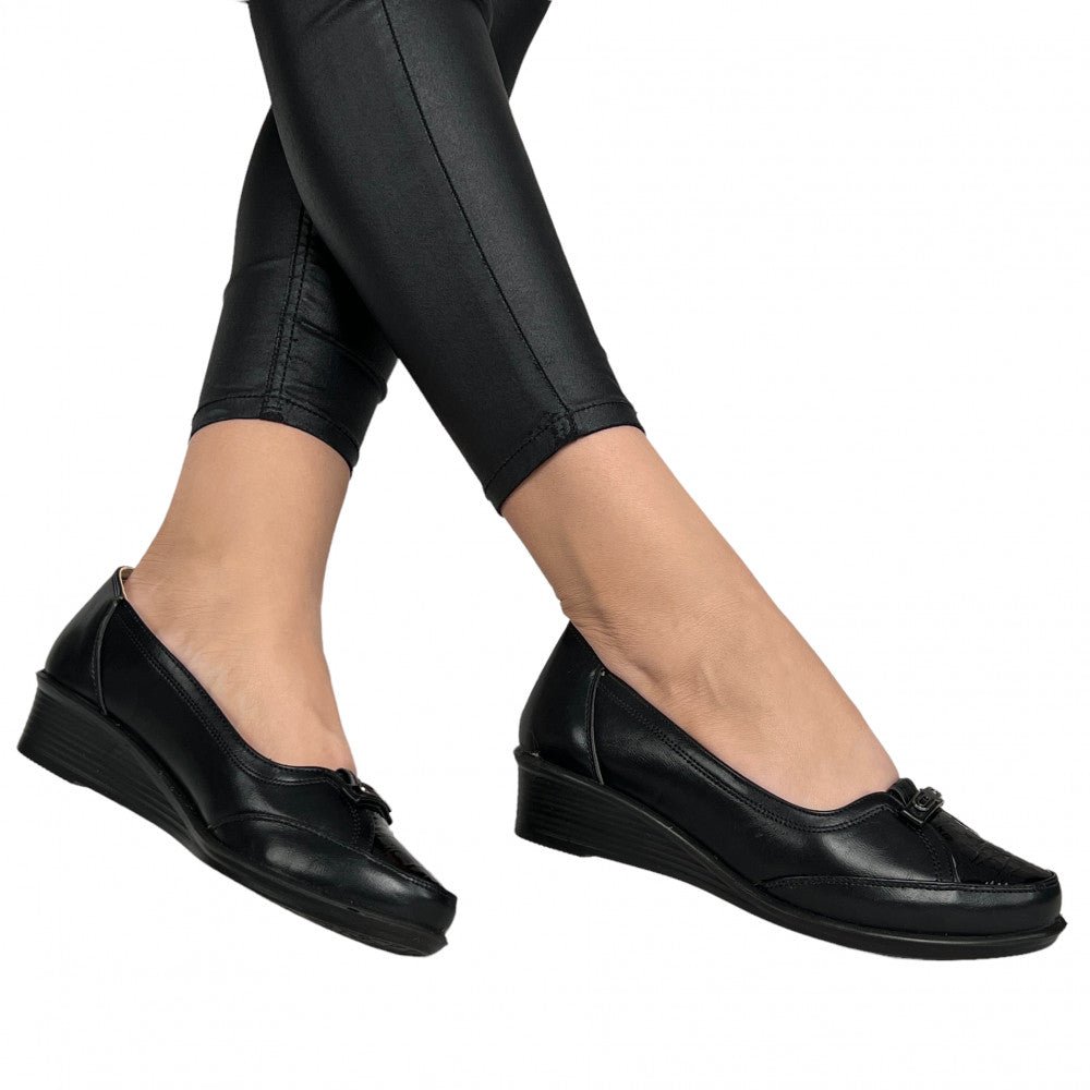 Pantofi Casual Geneva Negru - BristoGool