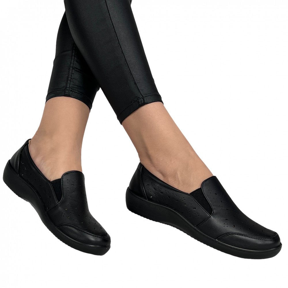 Pantofi Casual Gisen Negru - BristoGool