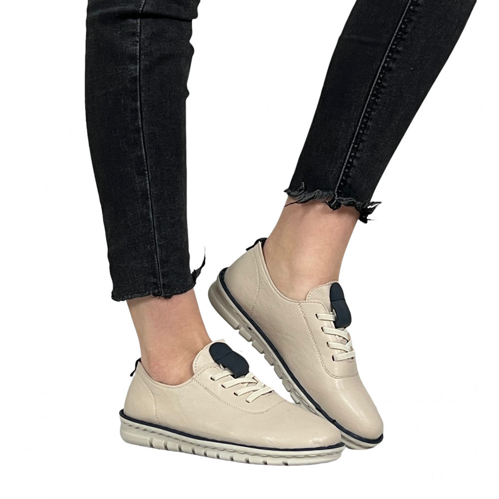 Pantofi Casual Ilona Bej