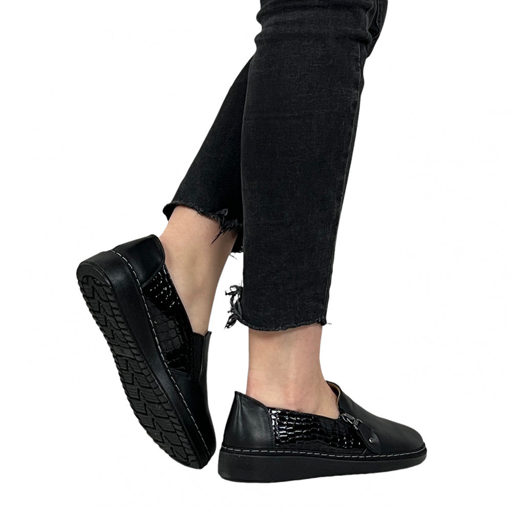 Pantofi Casual Joana Negru