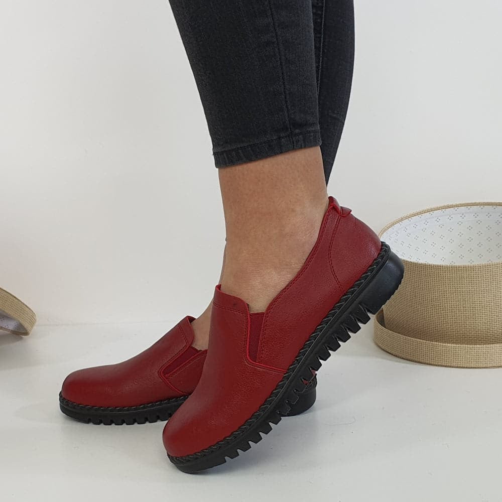 Pantofi Casual Latika Rosu