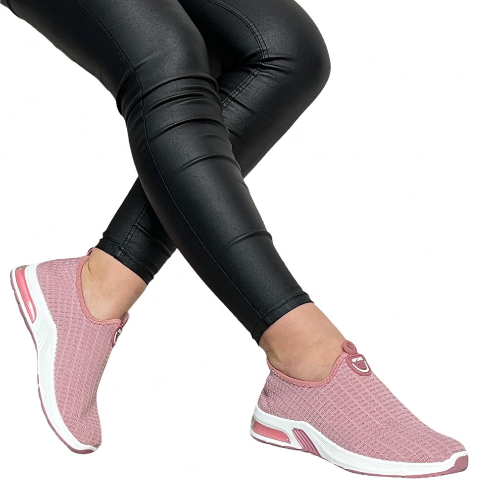 Pantofi Sport Deramo Roz