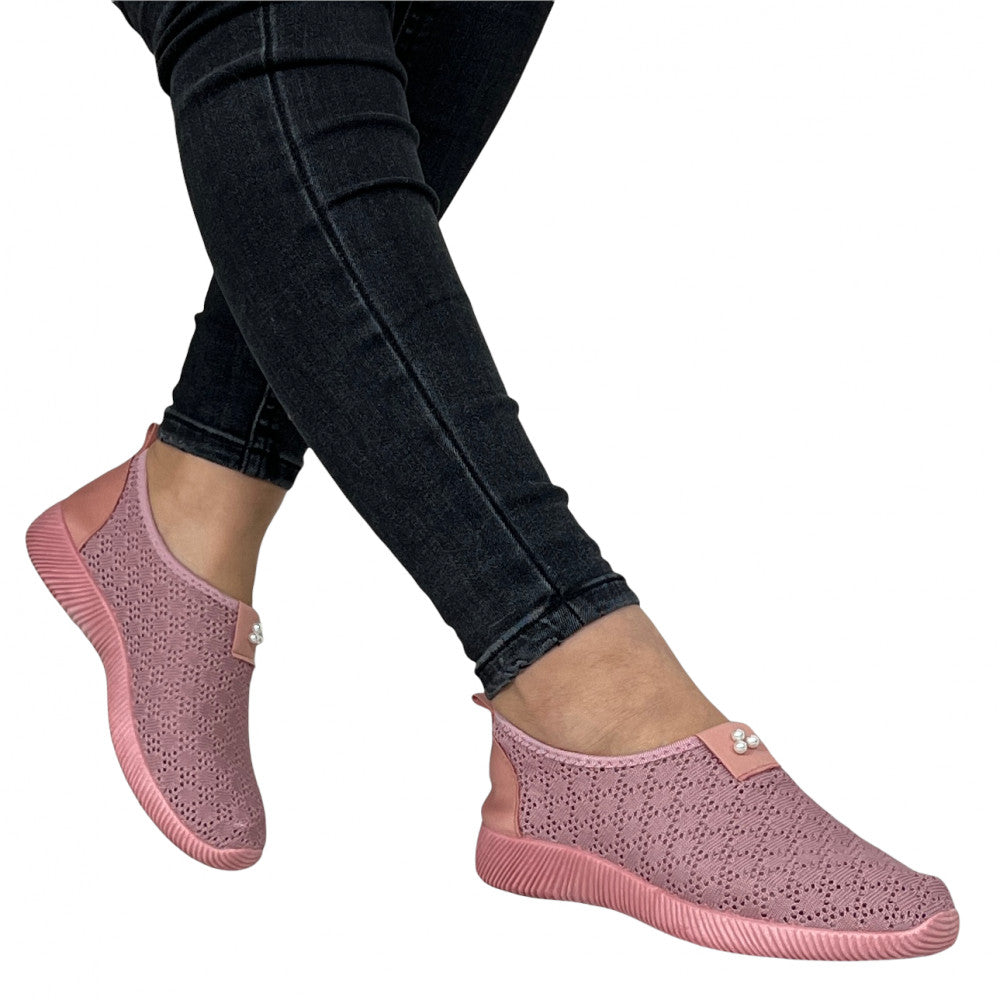 Pantofi Sport Mergos Roz