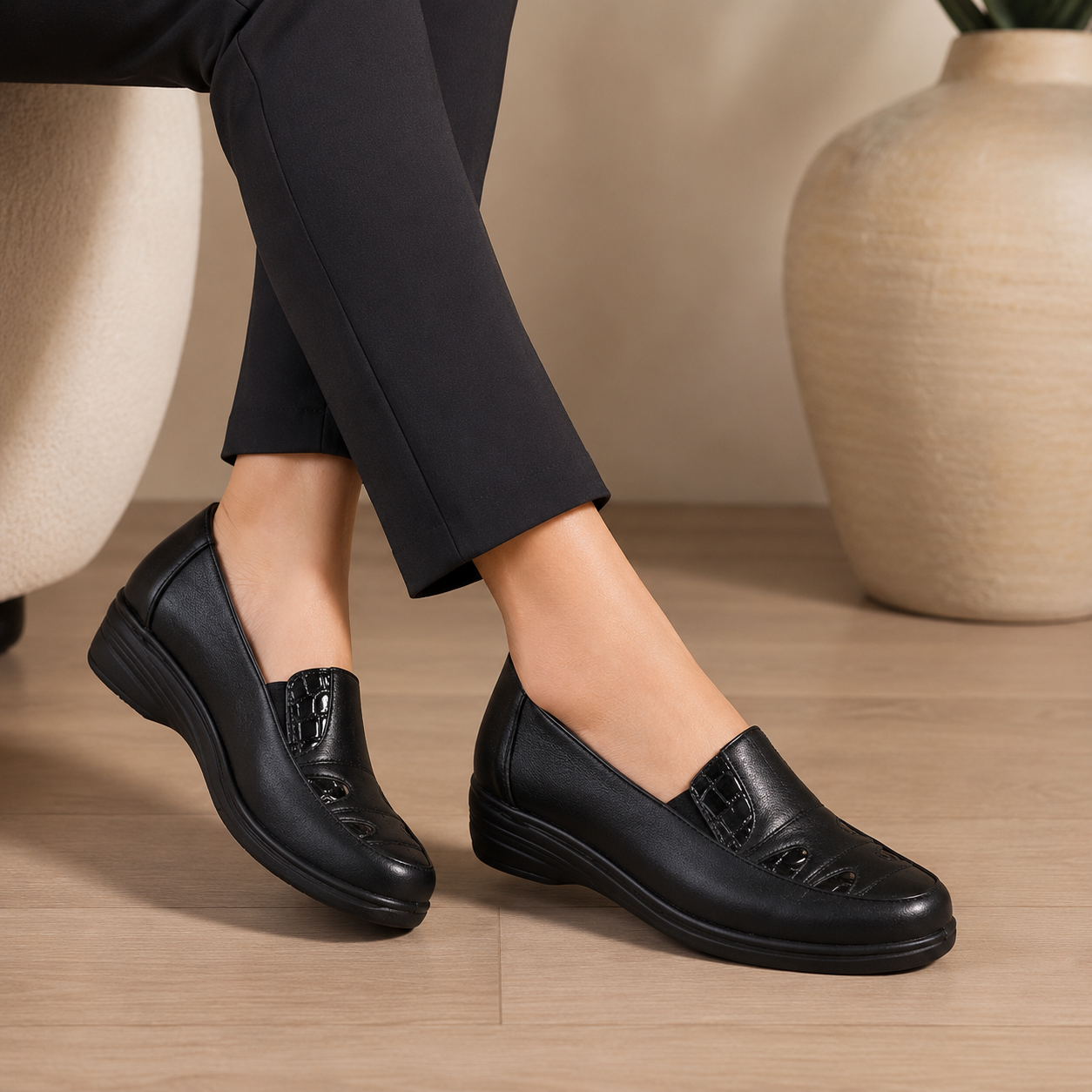 Pantofi Casual Galia 2 Negru