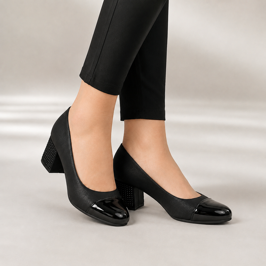 Pantofi Cu Toc Nadisa 2 Negru