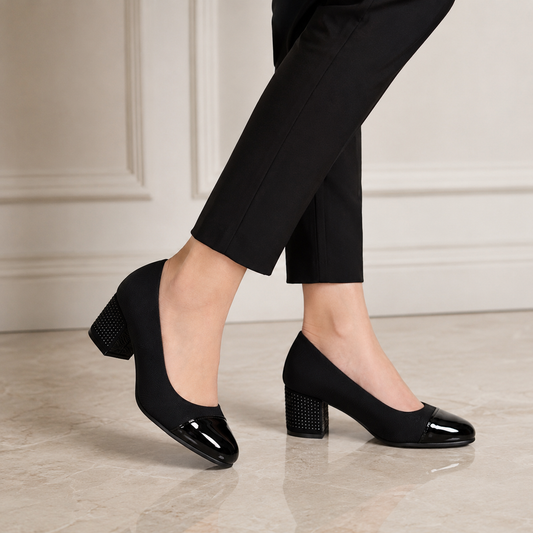 Pantofi Cu Toc Nadisa 2 Negru