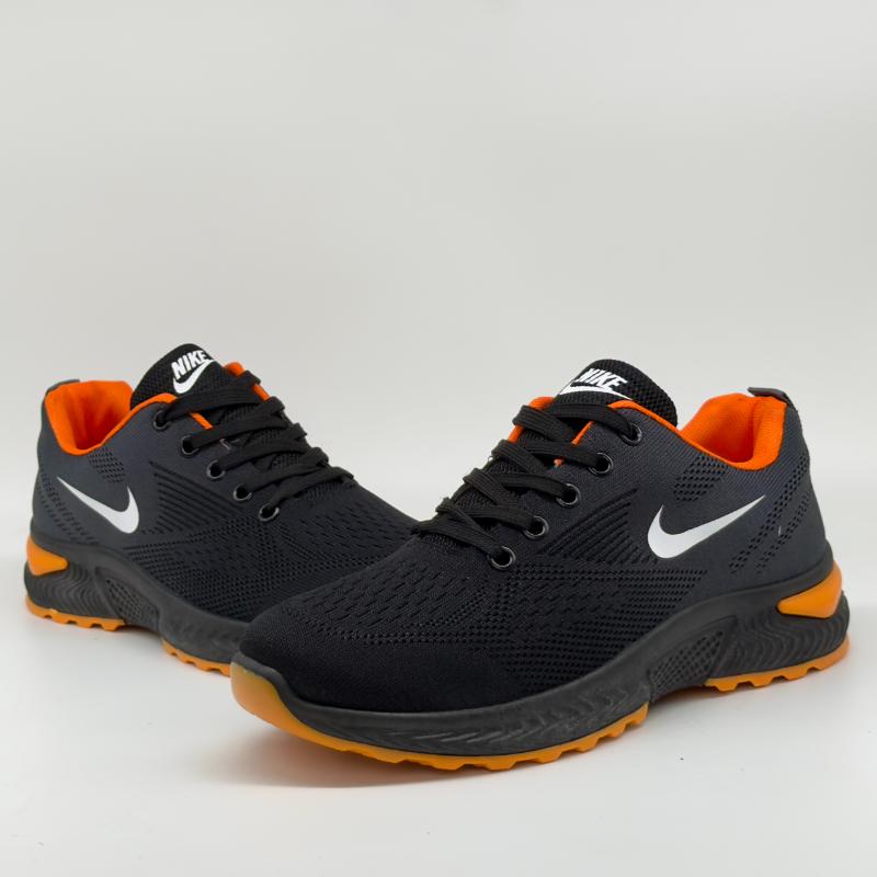 Pantofi Sport Gabriel Negru Portocaliu