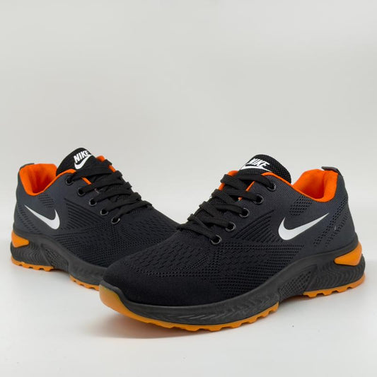 Pantofi Sport Gabriel Negru Portocaliu