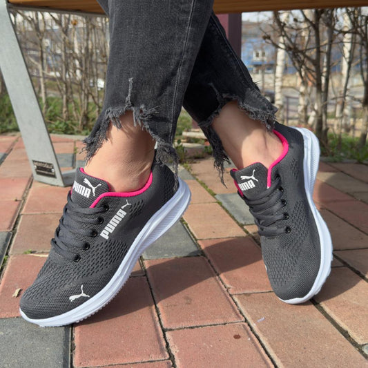 Pantofi Sport Dama Gri Roz Cod BR 1001