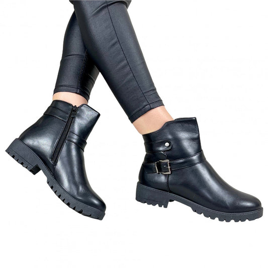 Ghete Imblanite Camisa 3 Negru