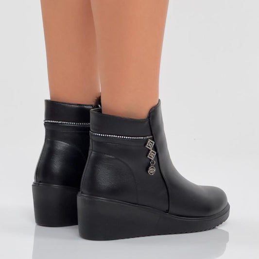 Ghete Imblanite Flavia 1 Negru