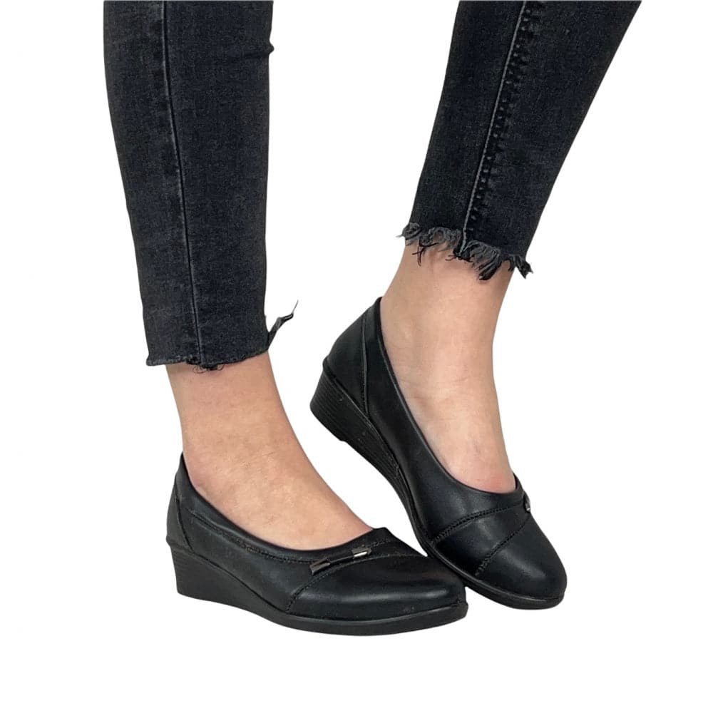 Pantofi Casual Adelia Negru - BristoGool