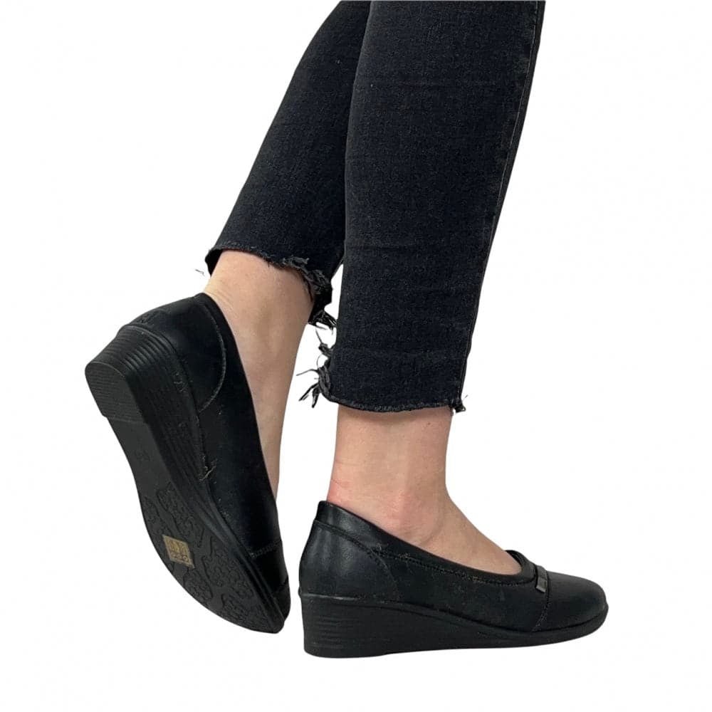 Pantofi Casual Adelia Negru - BristoGool