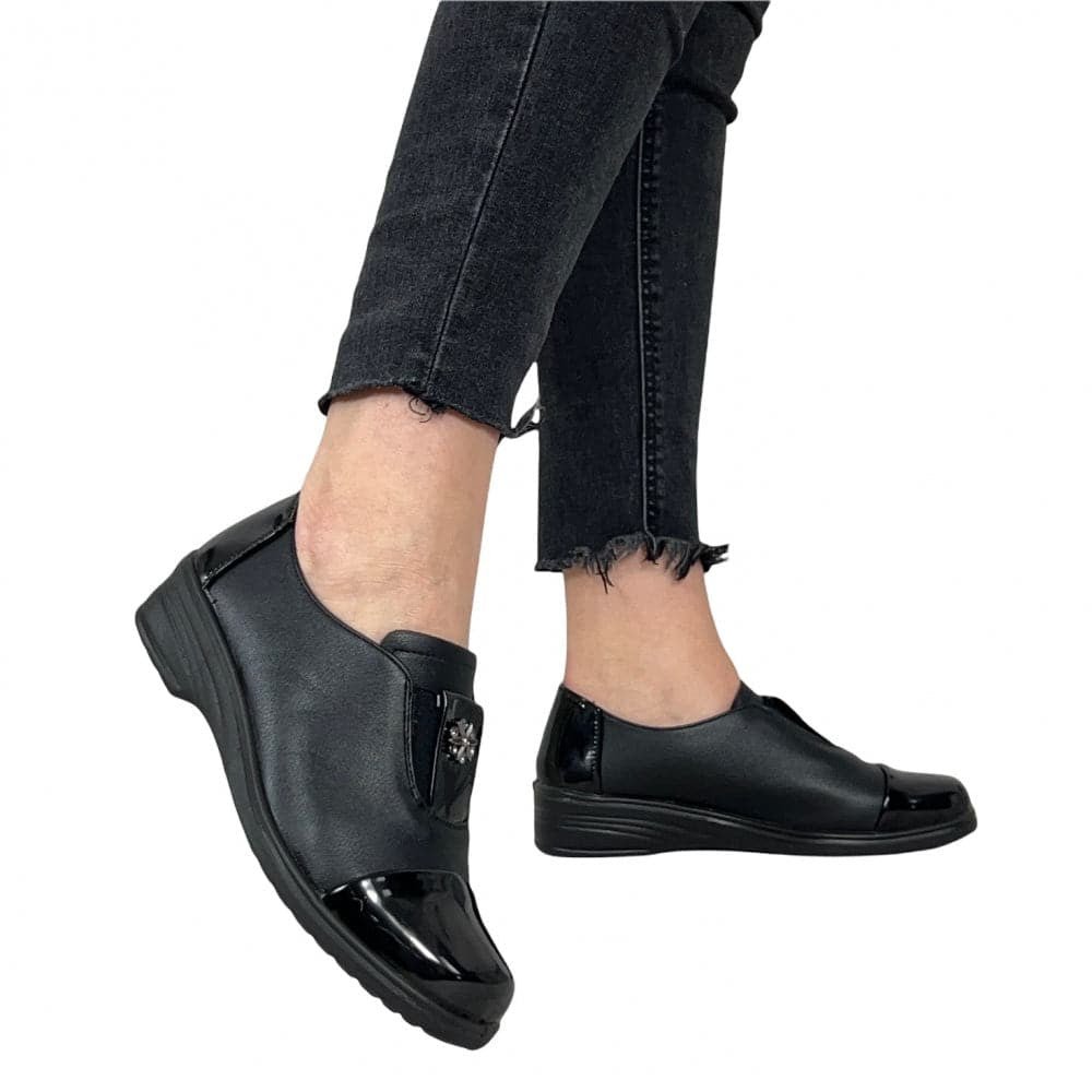 Pantofi Casual Agota Negru - BristoGool