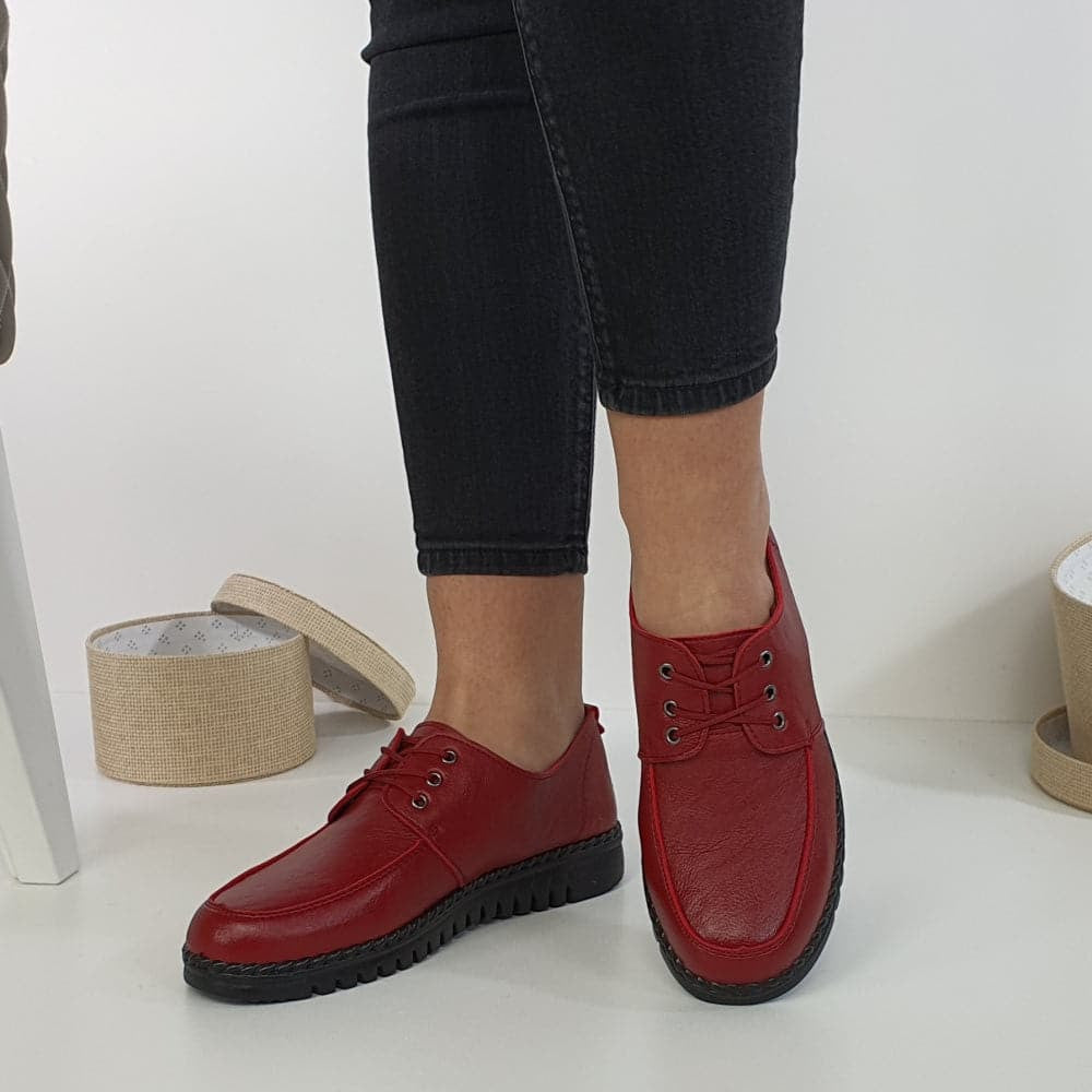 Pantofi Casual Agrata Rosu