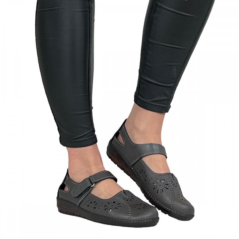 Pantofi Casual Amerina Gri - BristoGool