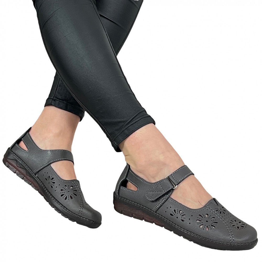 Pantofi Casual Amerina Gri - BristoGool