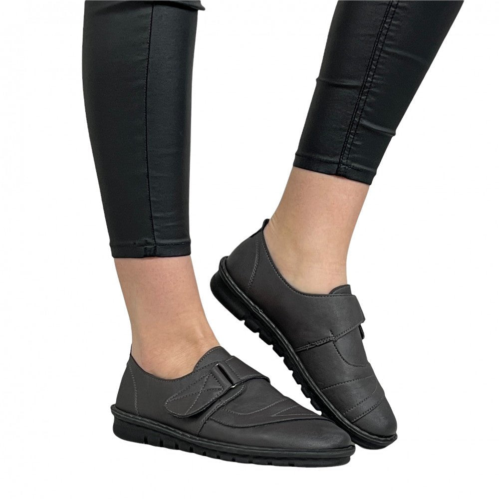Pantofi Casual Amina Gri - BristoGool