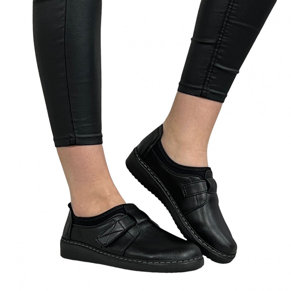 Pantofi Casual Aneta Negru - BristoGool