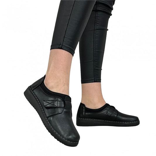 Pantofi Casual Aneta Negru - BristoGool