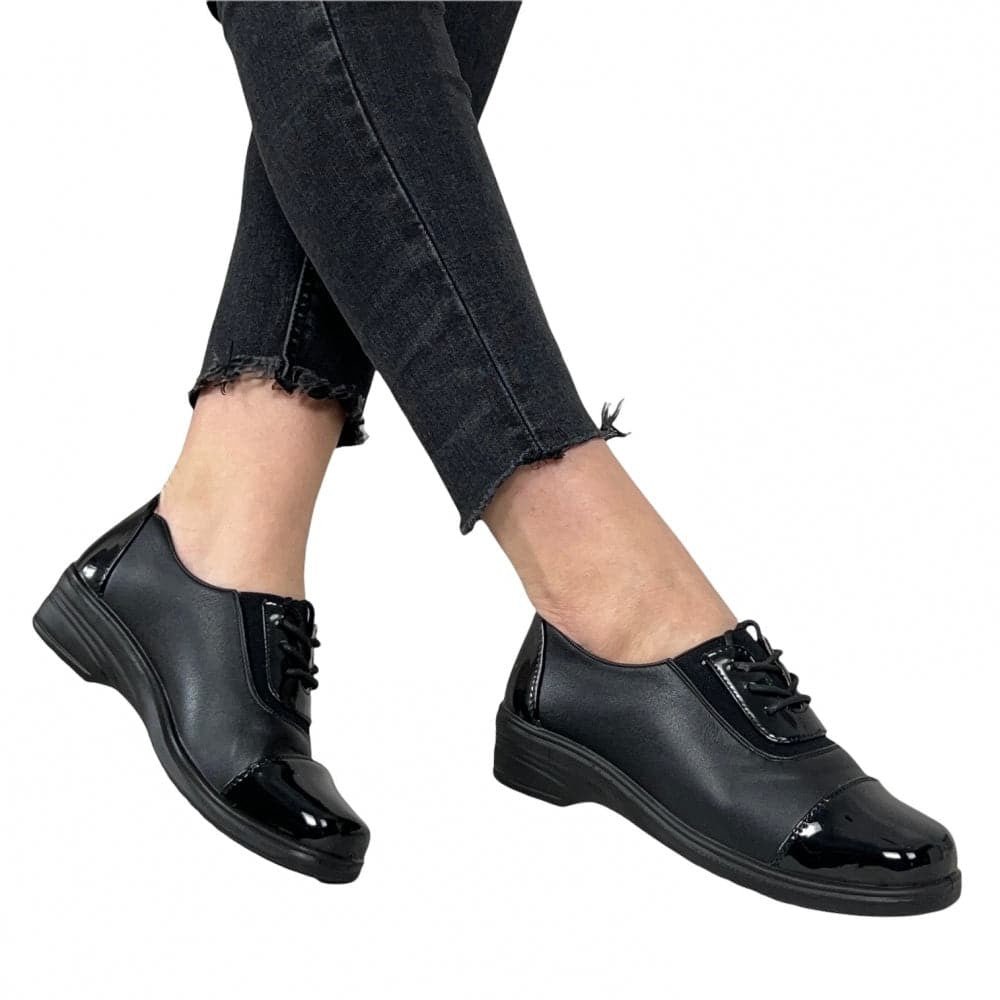 Pantofi Casual Boema 1 Negru - BristoGool