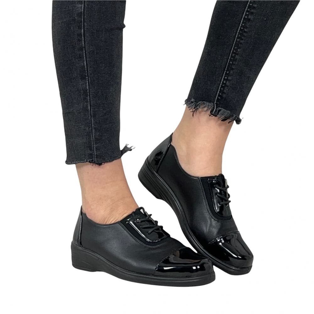 Pantofi Casual Boema 1 Negru - BristoGool
