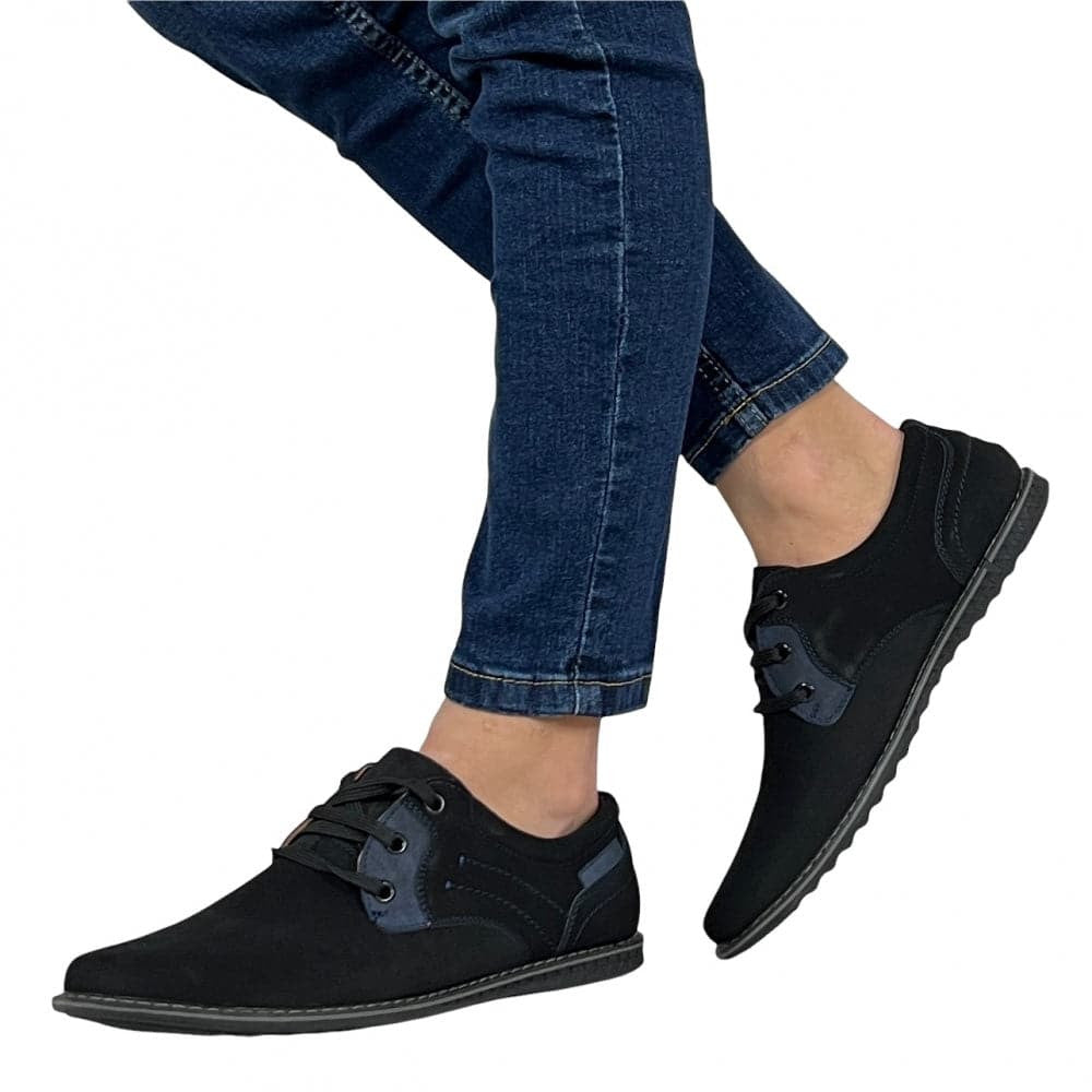 Pantofi Casual Boris Negru