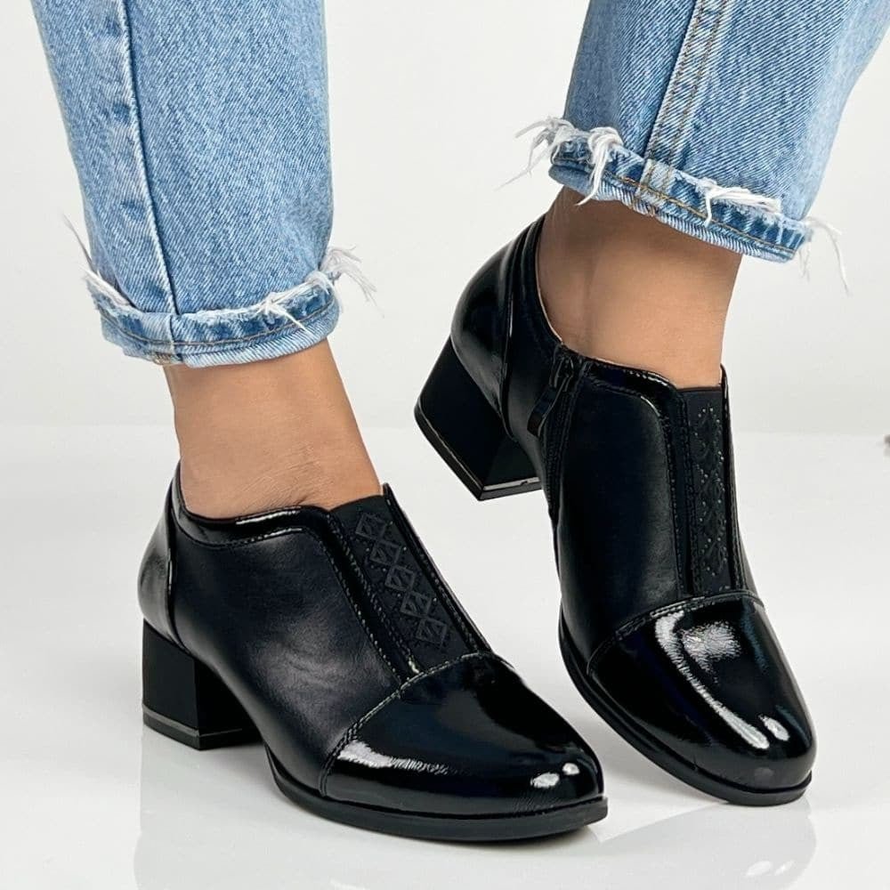 Pantofi Casual Capela Negru - BristoGool