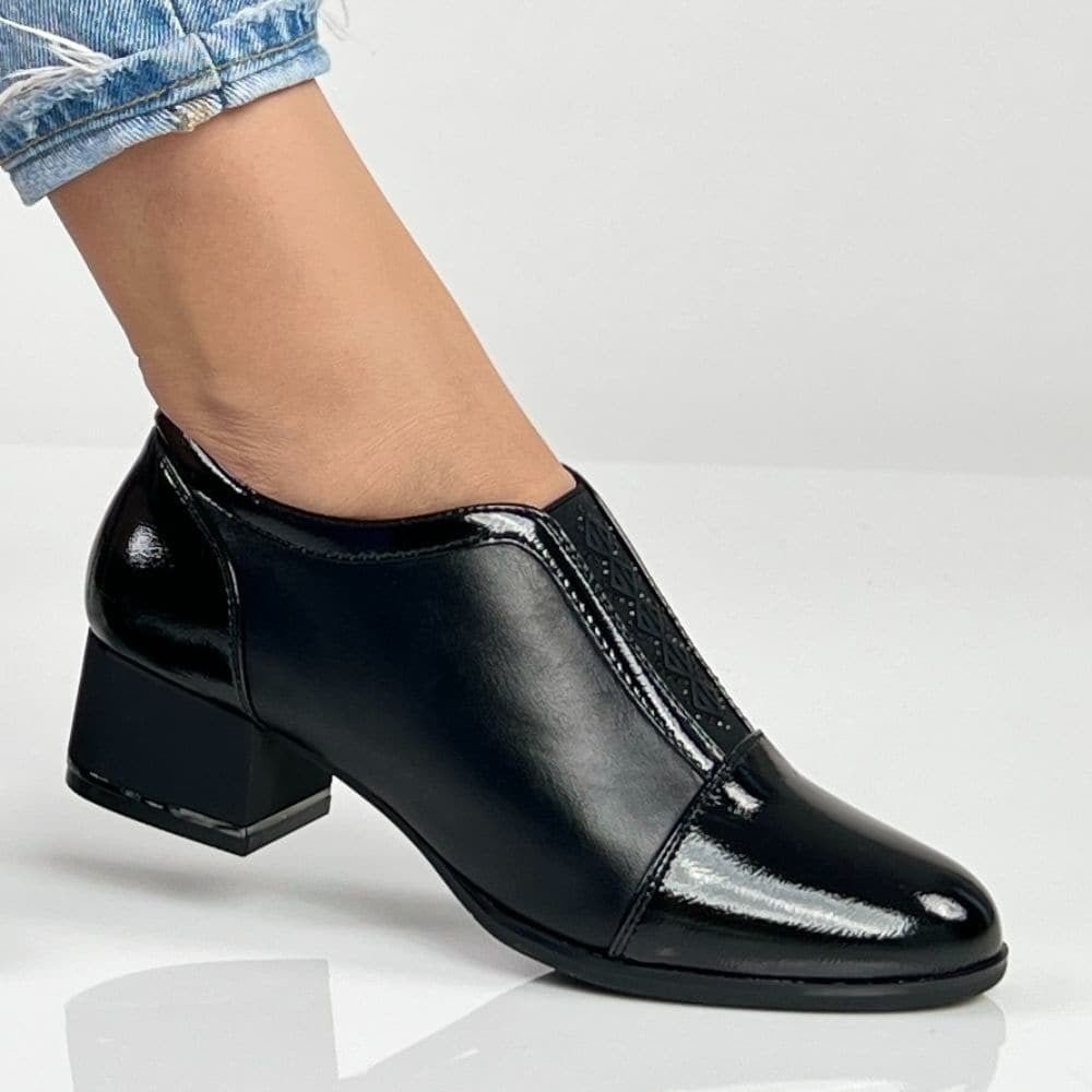 Pantofi Casual Capela Negru - BristoGool