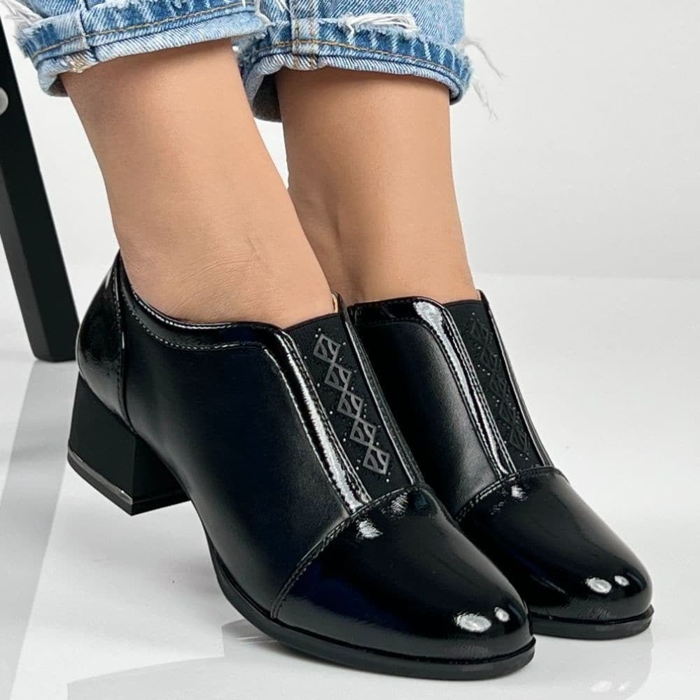 Pantofi Casual Capela Negru - BristoGool