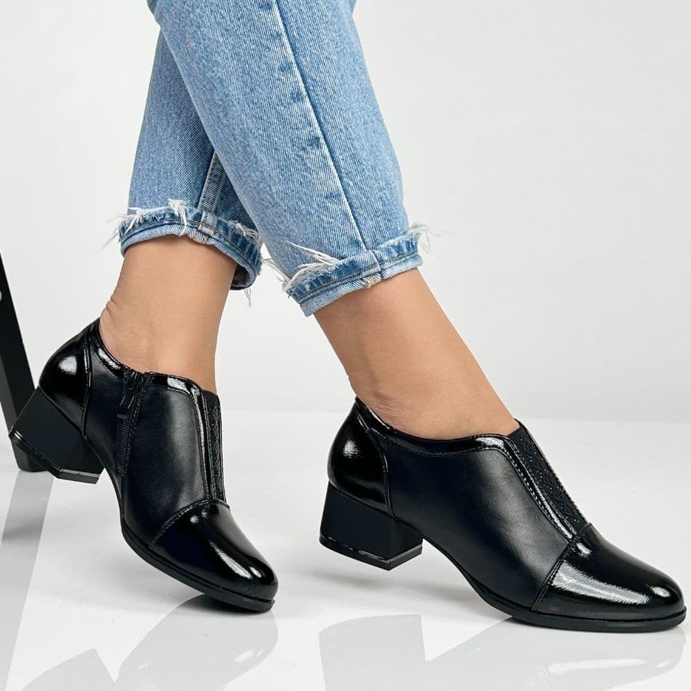 Pantofi Casual Capela Negru - BristoGool