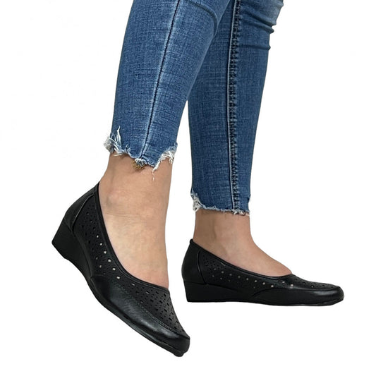 Pantofi Casual Carlita Negru