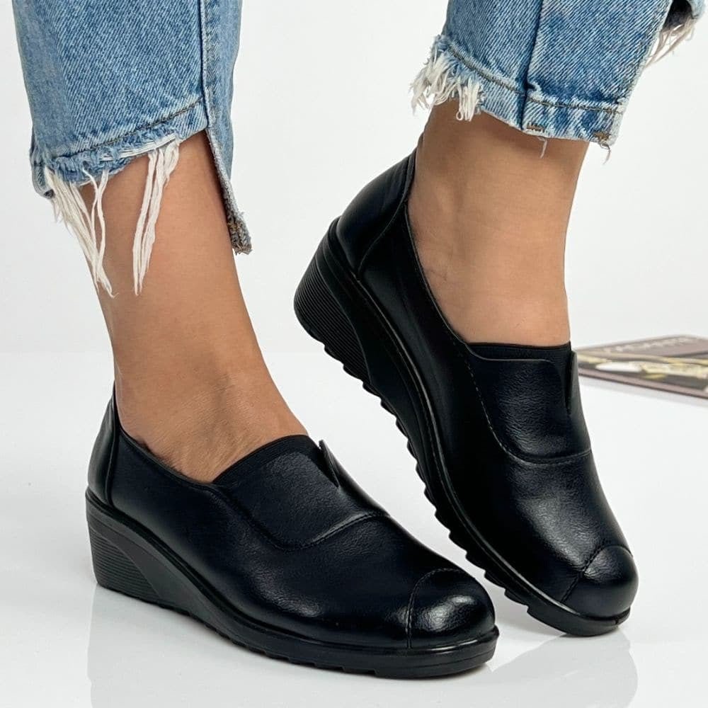 Pantofi Casual Chemisa Negru - BristoGool
