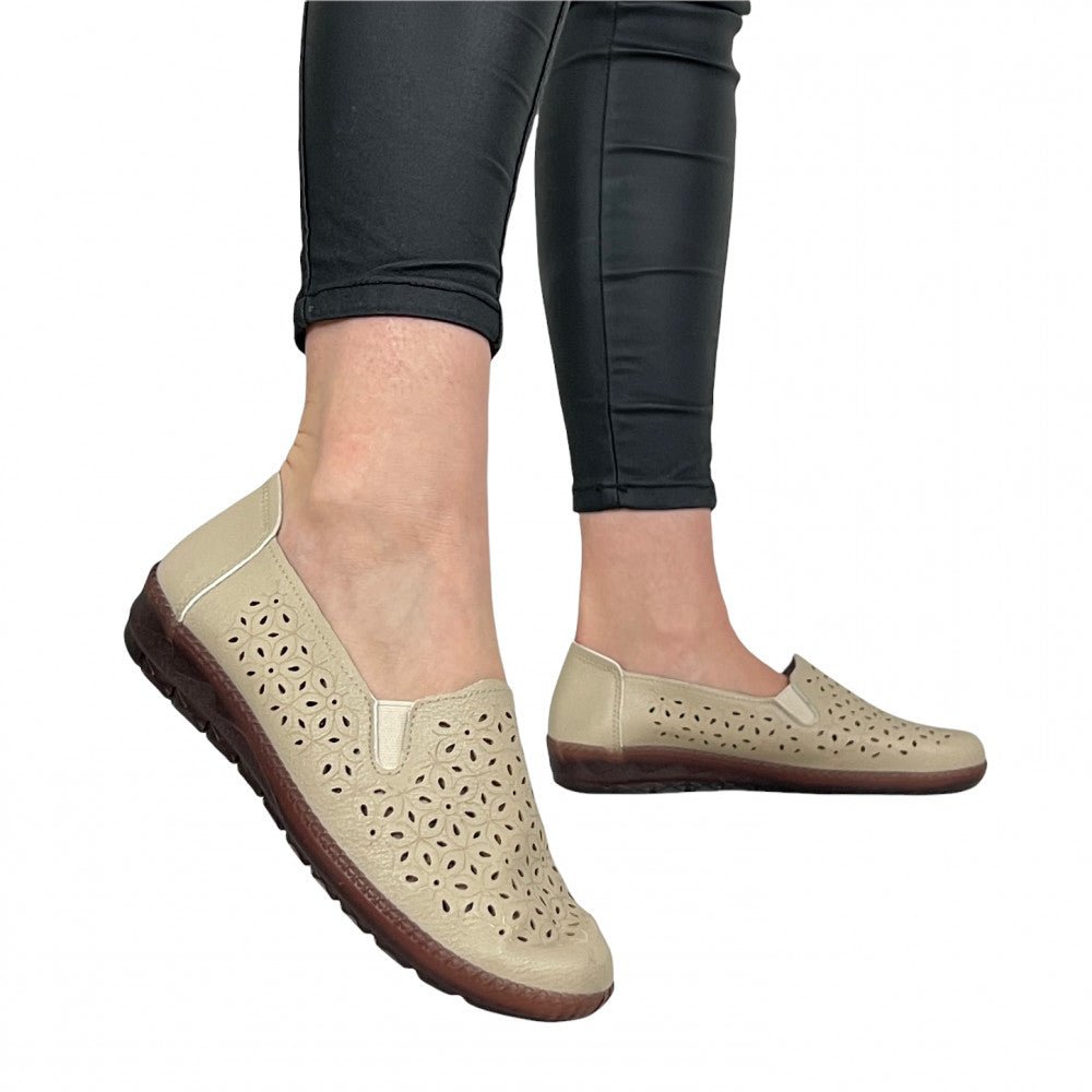 Pantofi Casual Dariana Bej - BristoGool