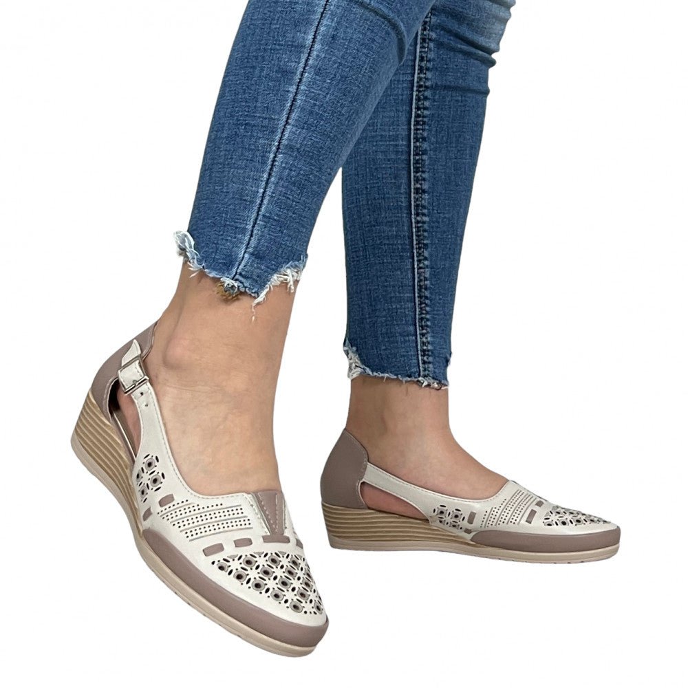 Pantofi Casual Debie Bej - BristoGool