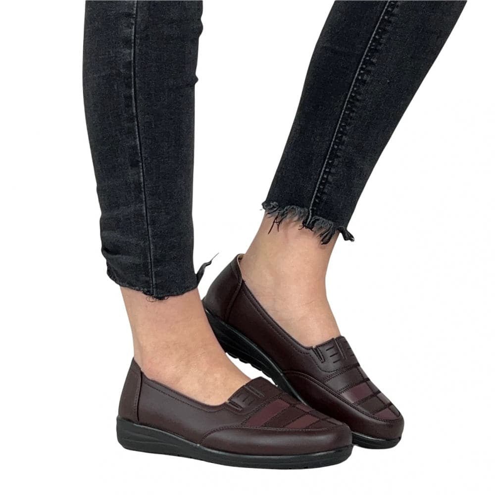Pantofi Casual Domy 1 Visiniu - BristoGool
