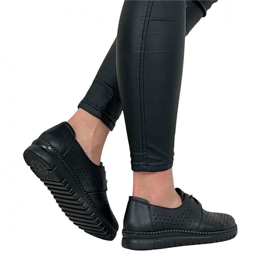 Pantofi Casual Eliodora Negru