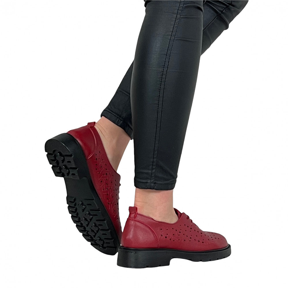 Pantofi Casual Emiliana Rosu