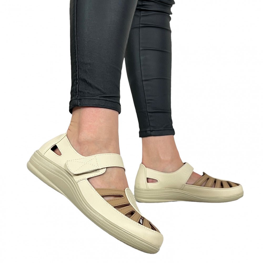 Pantofi Casual Filoma Bej - BristoGool