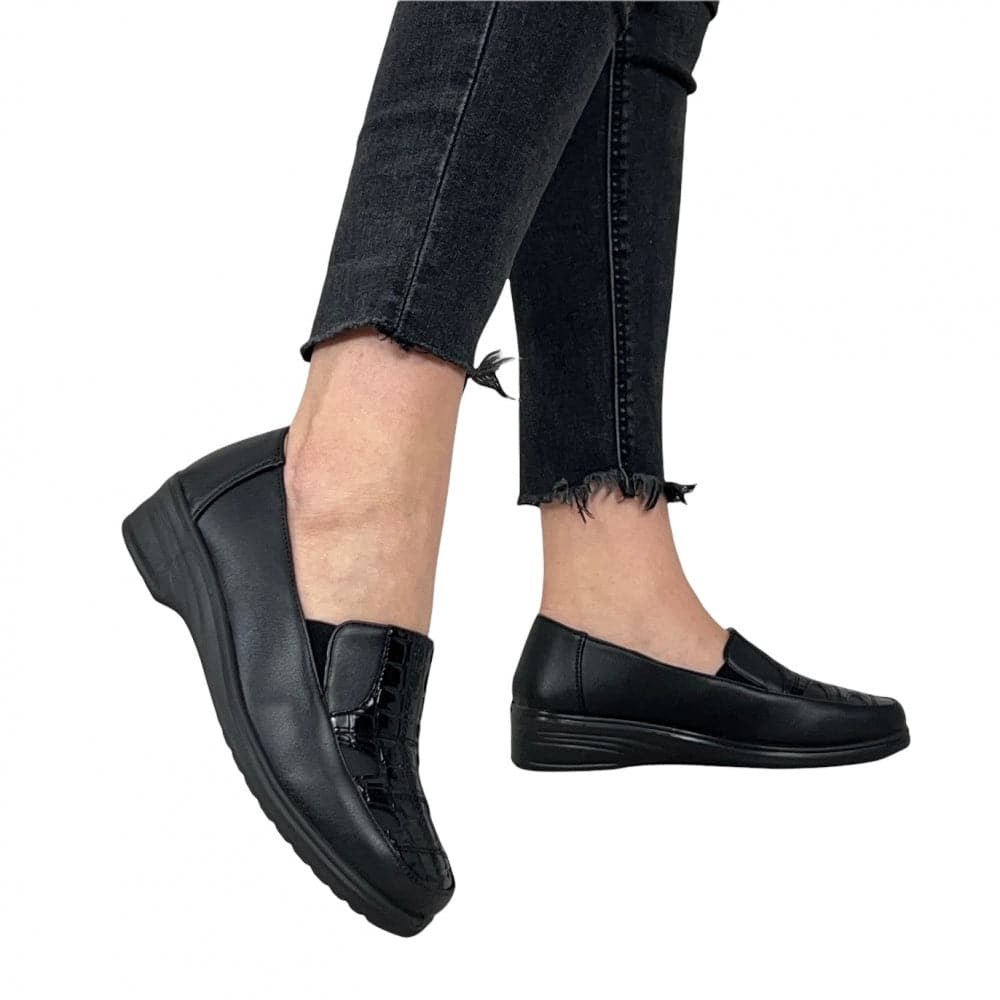 Pantofi Casual Galia 1 Negru - BristoGool