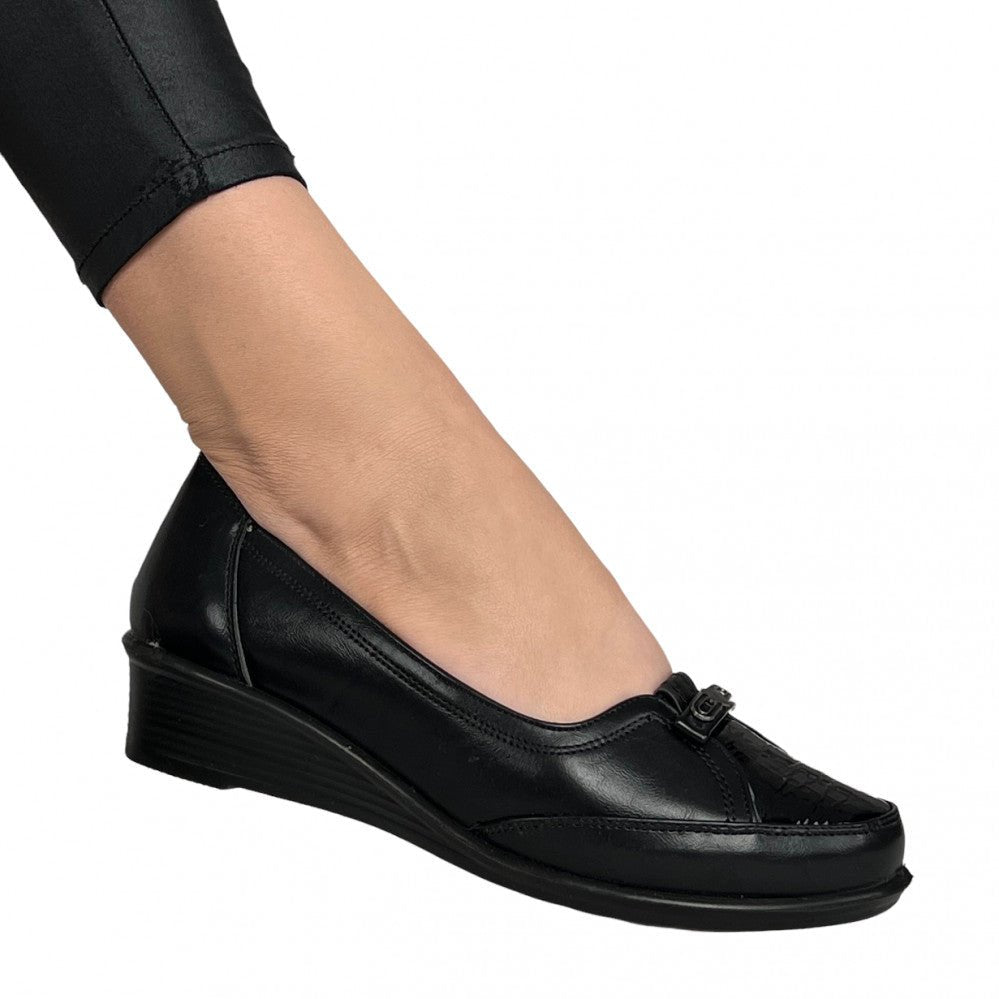 Pantofi Casual Geneva Negru - BristoGool
