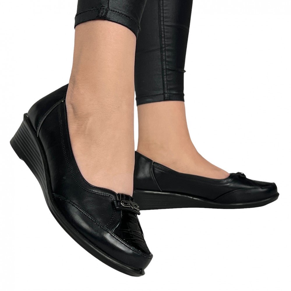 Pantofi Casual Geneva Negru - BristoGool
