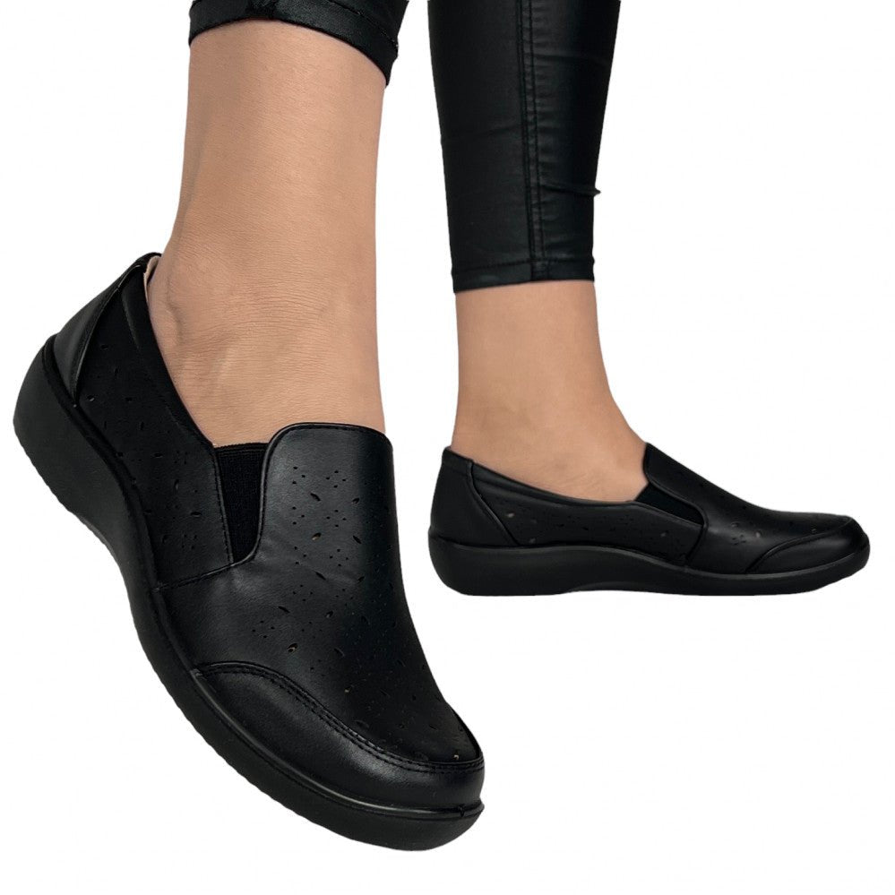 Pantofi Casual Gisen Negru - BristoGool