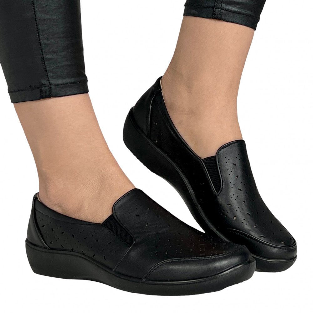 Pantofi Casual Gisen Negru - BristoGool