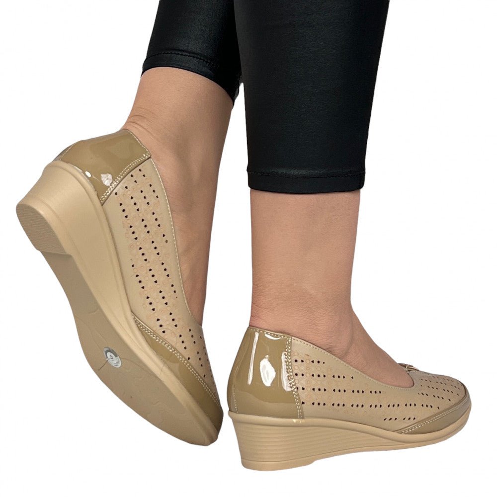 Pantofi Casual Hema Bej - BristoGool